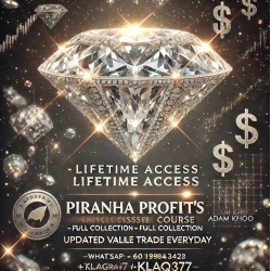 [Lifetime Access] Piranha Profits  Adam Khoos Course Full Collection (2024 Updated) | Updated Valid Live Trade Everyday